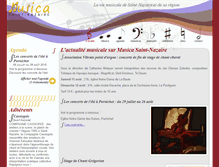 Tablet Screenshot of musica-stnazaire.com